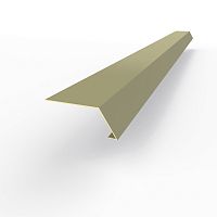 Карнизная планка RAL 7035 оцинкованная c порошковым покрытием 0,45мм
