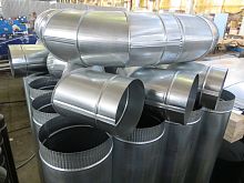 Колено водосточное оцинкованное ф190х400x400мм