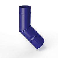 Колено водосточное оцинкованное порошок ф220мм RAL 5002