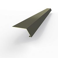 Карнизная планка RAL 7022 оцинкованная c порошковым покрытием 0,45мм