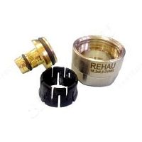 Евроконус латунный RAUTITAN stabil Дн 16,2х2,6х3/4" Rehau Германия