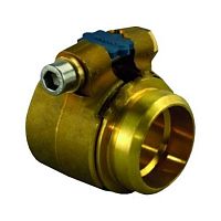 Муфта зажимная латунная Wipex RS Дн 63х8,7 Ру10 RS2 Uponor Финляндия