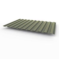 Профнастил оцинкованный с полимерным покрытием полиэстер С8 buildstor 0,5х1180мм RAL 7010 Брезентово-серый