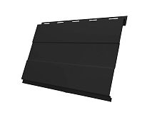 Вертикаль 0,2 prof 0,5 Rooftop Бархат с пленкой RAL 9005 черный