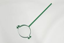 Крепление водосточный трубы сварное оцинкованное порошок ф180х10х250мм RAL 9002