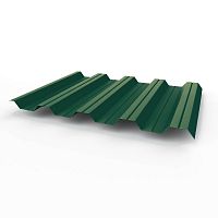 Профнастил оцинкованный с полимерным покрытием полиэстер НС44 buildstor 0,65х1047мм RAL 6005 Зелёный мох