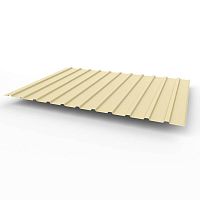 Профнастил оцинкованный с полимерным покрытием полиэстер С10 buildstor 0,7х1180мм RAL 1015 Светлая слоновая кость
