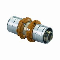 Муфта латунная S-PRESS PLUS Дн 32 пресс Uponor Финляндия