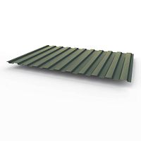 Профнастил оцинкованный с полимерным покрытием полиэстер С8 buildstor 0,7х1180мм RAL 7026 Гранитовый серый