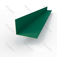Планка угла внутренняя RAL 6036 оцинкованная c порошковым покрытием 0,45мм