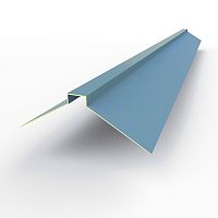 Конек фигурный оцинкованный c порошковым покрытием 0,45мм RAL 5024