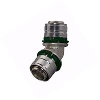 Угольник латунный S-PRESS PLUS Дн 32 45 гр. пресс Uponor Финляндия