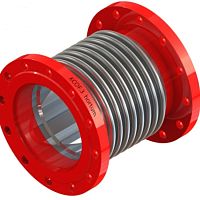Компенсатор сильфонный осевой КСОF.3 Ду 32 Ру16 бар фл поворотный L=160мм Hortum 32-16-50 (0070032-050)