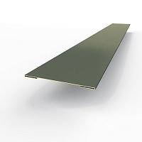 Планка стыковочная RAL 7043 оцинкованная c порошковым покрытием 0,45мм