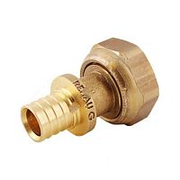 Муфта бронзовая RAUTITAN RX Дн 32х1" с накидной гайкой Rehau Германия
