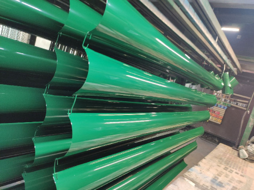 Желоб водосточный оцинкованный порошок ф180х2000мм RAL 6020 фото 7 Желоб водосточный оцинкованный порошок ф180х2000мм RAL 6020 фото 7