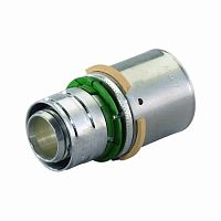 Муфта переходная латунная MLC Дн 50х40 пресс Uponor Финляндия