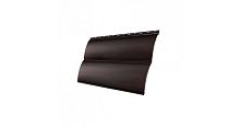 Сайдинг Блок-хаус 0,390 0,5 Satin RAL 8017 шоколад