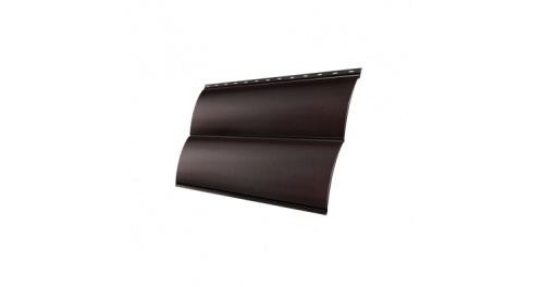 Сайдинг Блок-хаус 0,390 0,5 Satin RAL 8017 шоколад Сайдинг Блок-хаус 0,390 0,5 Satin RAL 8017 шоколад