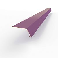 Карнизная планка RAL 4001 оцинкованная c порошковым покрытием 0,45мм