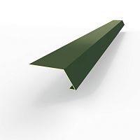 Карнизная планка RAL 6020 оцинкованная c порошковым покрытием 0,45мм