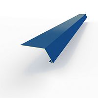 Карнизная планка RAL 5005 оцинкованная c порошковым покрытием 0,45мм полиуретан