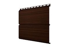 ЭкоБрус 0,345 Gofr 0,45 Print Elite Choco Wood TwinColor