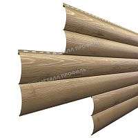 Сайдинг МЕТАЛЛ ПРОФИЛЬ Woodstock-Н-28х330 (ECOSTEEL_T-01-Сосна-0.5)