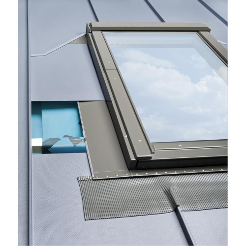 Оклад для одиночной установки Fakro EBV-P для кровли из кликфальца 78*160см RAL 7022 (серый) Оклад для одиночной установки Fakro EBV-P для кровли из кликфальца 78*160см RAL 7022 (серый)