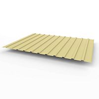 Профнастил оцинкованный с полимерным покрытием полиэстер С10 buildstor 0,4х1180мм RAL 1014 Слоновая кость