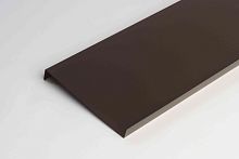 Отлив оконный оцинкованный c порошковым покрытием 1,5мм ширина более 625 мм RAL 8019
