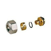 Переходник латунный R179E Дн 20х2,0х3/4" с евроконусом Giacomini Италия