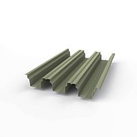 Профнастил оцинкованный с полимерным покрытием полиэстер Н114 buildstor 0,8х646мм RAL 7033 Цементно-серый
