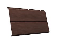 ЭкоБрус 3D 0,345 Grand Line 0,5 Satin с пленкой RAL 8017 шоколад