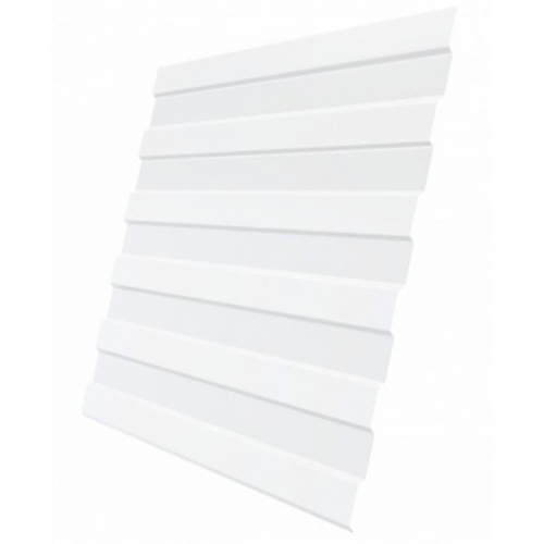 Профнастил С8 RAL 9003 сигнальный белый 0.6 мм