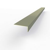Лобовая планка (RAL 7023) оцинкованная, с порошковым покрытием 0,45 мм