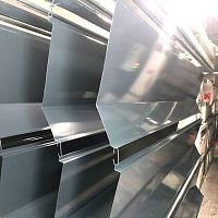 Капельник оцинкованный с порошковым покрытием 0,45мм RAL 5002