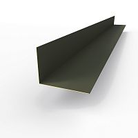 Планка угла внутренняя RAL 6015 оцинкованная c порошковым покрытием 0,45мм