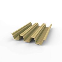 Профнастил оцинкованный с полимерным покрытием полиэстер Н114 buildstor 0,8х646мм RAL 1001 Бежевый