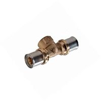 Тройник для PE-X латунный RM154 Дн 32х3/4"х32 ВР пресс Giacomini Италия