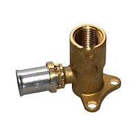 Водорозетка латунная RM139 Дн 16х1/2" ВР пресс Giacomini Италия