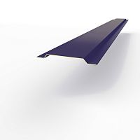 Нащельник RAL 5022 оцинкованный c порошковым покрытием 0,45мм