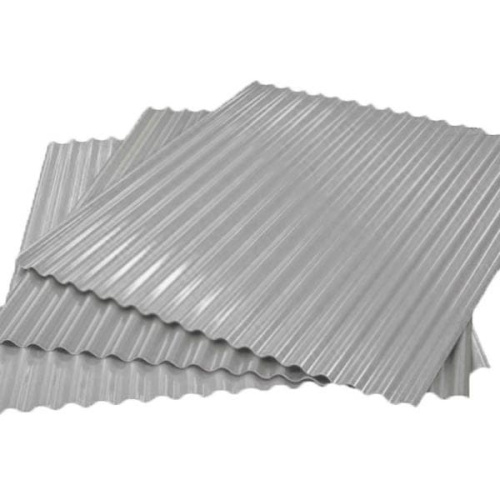 Гофрированный лист (гофролист) С15 RAL 7040 серое окно 0.5 мм