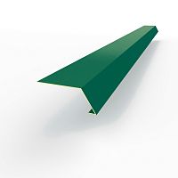 Карнизная планка RAL 6036 оцинкованная c порошковым покрытием 0,45мм