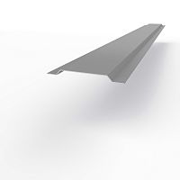 Нащельник RAL 7030 оцинкованный c полимерным покрытием 0,45 мм