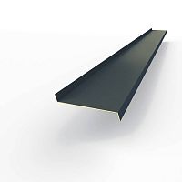 Отлив оконный оцинкованный c порошковым покрытием 0,7мм RAL 5007