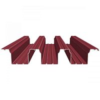 Профнастил Н114 RAL 3005 винно-красный 0.8 мм