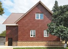 ЭкоБрус 0,345 0,5 Satin Matt TX с пленкой RAL 7016 антрацитово-серый