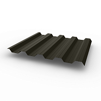 Профнастил НС44 (RAL 6022) 0,7х1047мм оцинкованный, с полимерным покрытием (Полиэстер)