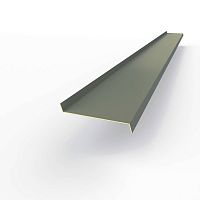 Отлив оконный оцинкованный c порошковым покрытием 1,2мм ширина более 625 мм RAL 7005